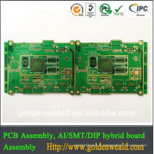 FR4 HASL Imprimer circuit imprimé PCB Chine fournisseur a / c contrôle carte PCB